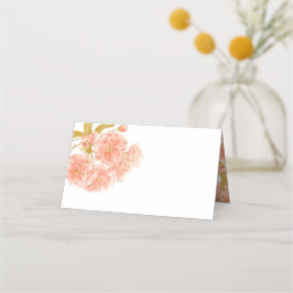 桃の花フローラテント座席表 プレイスカード