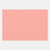 桃の花ラッピング紙セットE (3枚) ラッピングペーパーシート (正面2)