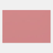 桃の花ラッピング紙セットE (3枚) ラッピングペーパーシート (正面)