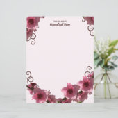 桃の花咲き乱れた紙シート (スタンド正面)