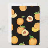 桃の花紋5 サンキューカード (裏面)