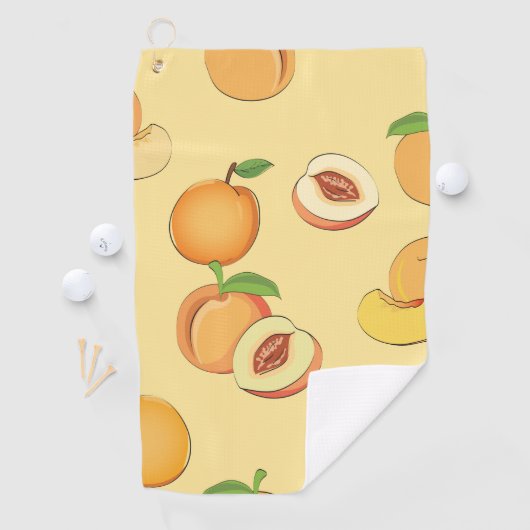 桃の花紋7 ゴルフタオル (インサイチュ)