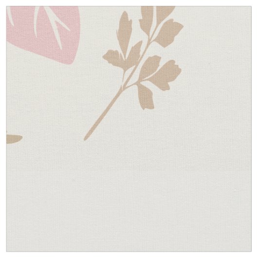 桃の花 ファブリック (クローズアップ)