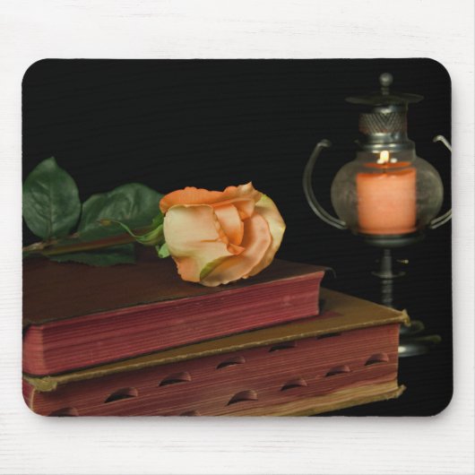 桃の花 マウスパッド (正面)