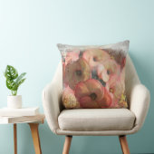 桃の花 ミックスメディア クッション (椅子)