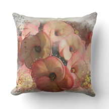 桃の花 ミックスメディア