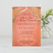 桃の花：永遠の恵み 招待状 (スタンド正面)