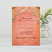 桃の花:永遠の恵み 招待状 (スタンド正面)