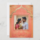 桃の花:永遠の恵み 招待状 (裏面)