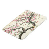 桃の花(紙色) マグネット (左側)