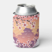 桃の花 缶クーラー (缶正面)