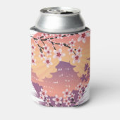 桃の花 缶クーラー (缶裏面)