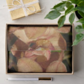 桃の蘭と雨滴フローラ 薄葉紙 (ギフト)