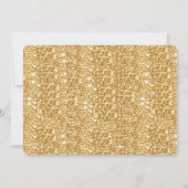 桃の誕生日写真招待状 招待状 (裏面)