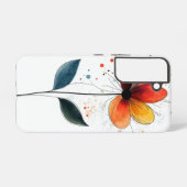 桃の静寂 SAMSUNG GALAXYケース (裏面横)