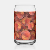 桃の飲みガラス ガラス缶 (右)