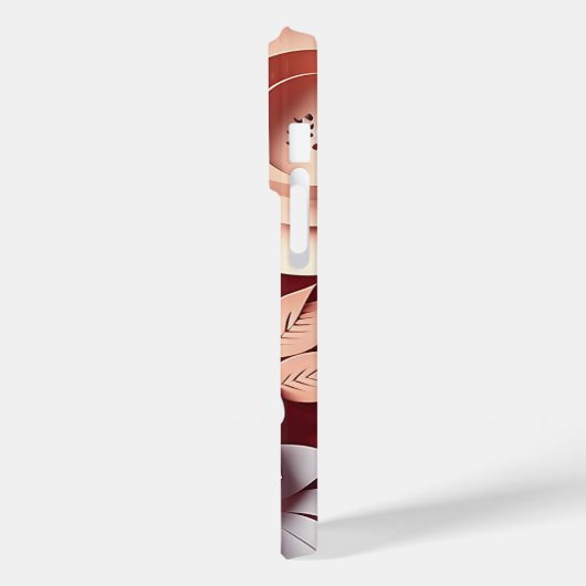 桃の3Dシェード Case-Mate iPhoneケース (裏面 / 左)