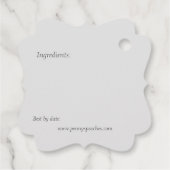 桃はフルーツ缶詰ジャー価格を維持 フェイバータグ (裏面)