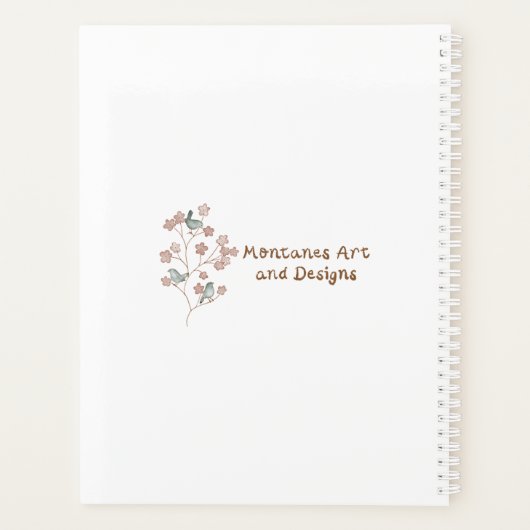 桃やる気を起こさせる木綿工場と緑離れ プランナー手帳 (裏面)