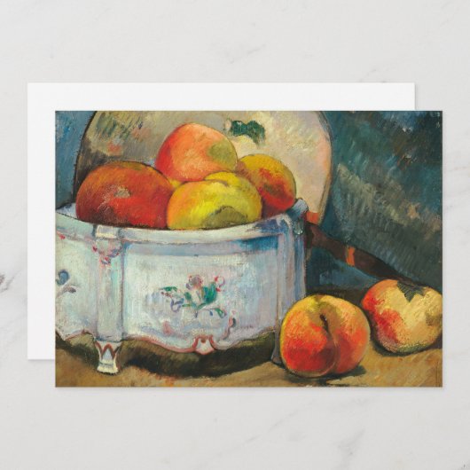 桃を使ったまだ生きる | ポール・ゴーギン (正面/裏面)