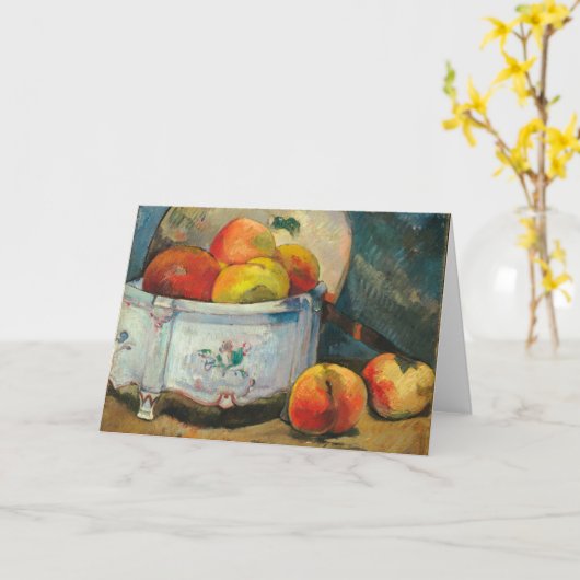 桃を使ったまだ生きる | ポール・ゴーギン カード (黄色い花)