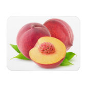 桃を切る マグネット (横)