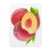 桃を切る マグネット (縦)