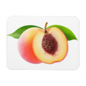 桃を切る マグネット (横)