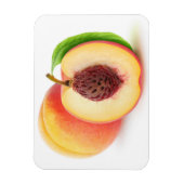 桃を切る マグネット (縦)