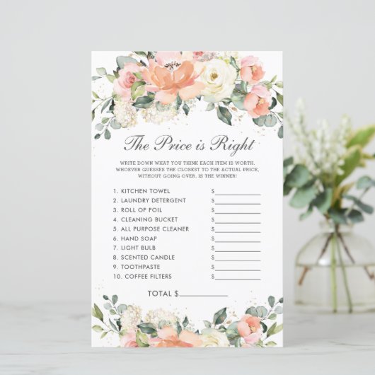 桃アイボリーフローラシャワー価格は右ゲーム (スタンド正面)