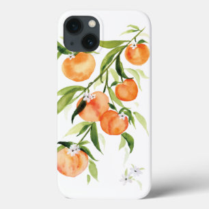 桃アプリコットサマーフルーツiPhoneケース iPhone 13ケース
