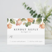 桃エレガントバラミール結婚チョイスR 出欠カード (スタンド正面)