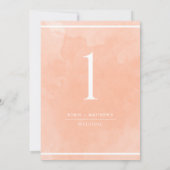 桃エレガント水色テーブル番号 (裏面)