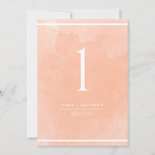 桃エレガント水色テーブル番号 (裏面)