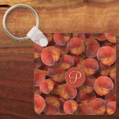 桃キーチェーン キーホルダー (正面)