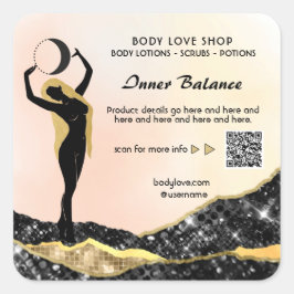 *~*桃グラデーション女神の意思魔法AP24スクー スクエアシール