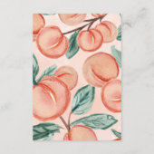 桃サンキューカードノートレター エンクロージャーカード (裏面)