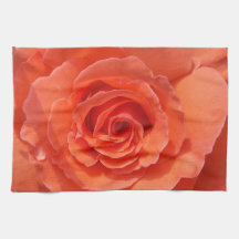 桃バラタオル