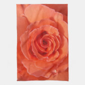 桃バラタオル キッチンタオル (縦)