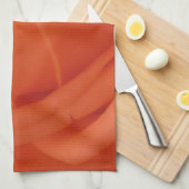 桃バラフローライメージキッチンティータオル キッチンタオル (四つ折り)