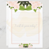 桃バラフローラ裏書紙 (正面/裏面)