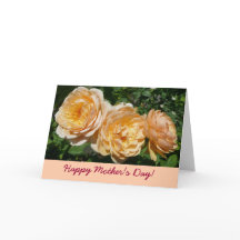 桃バラマザーズデイカード
