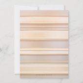 桃バララブストーリーブック結婚式招待状 招待状 (裏面)