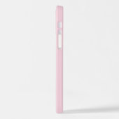 桃パーソナライズされた色 iPhoneケース (左側面)