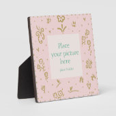 桃フルーア写真プラーク フォトプラーク (正面)