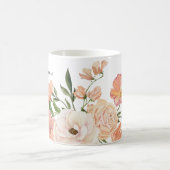 桃フローラの顧客名 コーヒーマグカップ (中央)