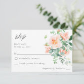 桃フローラの食事RSVP V3 出欠カード (スタンド正面)