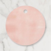 桃フローラまき恋メッセージカード フェイバータグ (裏面)