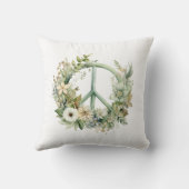 桃フローラグリーンドリームキャッチャー クッション (裏面)