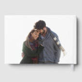 桃フローラダスティブルー2枚結婚の写真 ゲストブック (裏面)